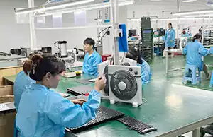 Zhuhai Hengcang keyboard production—commercial keyboard keycap semi-assembly (aligning with switch posts)