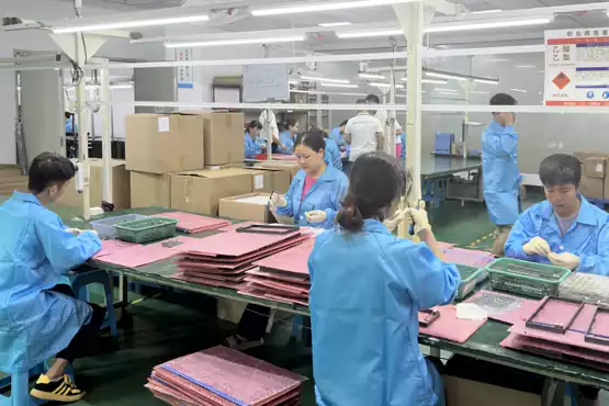 Zhuhai Hengcang production line—temperature/humidity monitoring for keyboard soldering (stable process)
