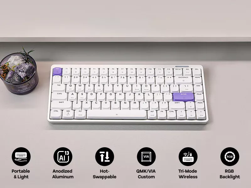 low-profile switch keyboard